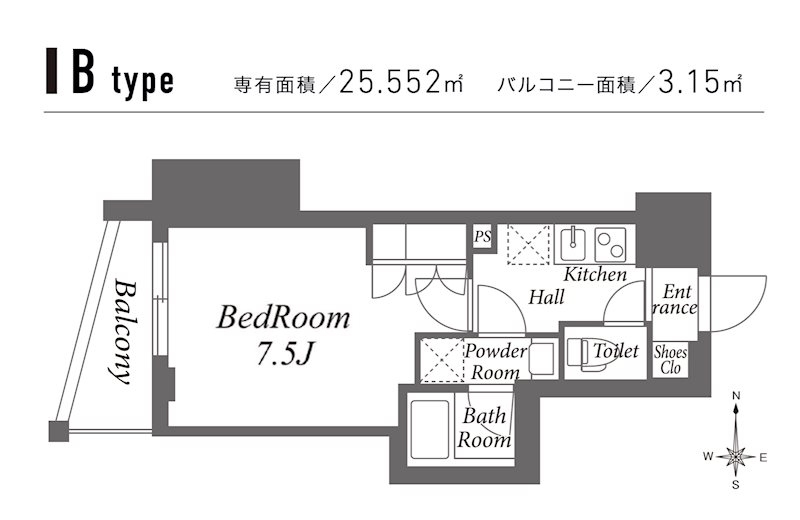 ZOOM池袋West 間取り