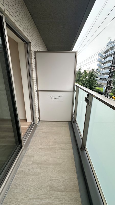 ヴァローレ喜多見 ベランダ