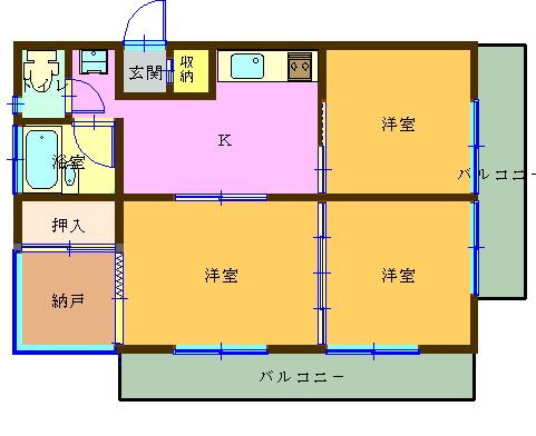 メゾン大手 間取り