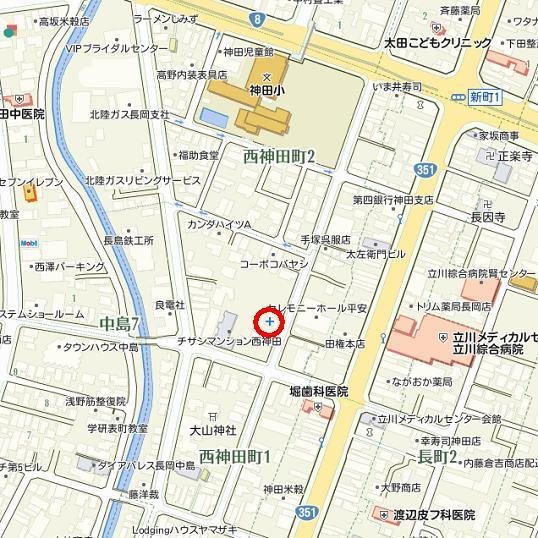 ハイムアドバンス 地図（共通）