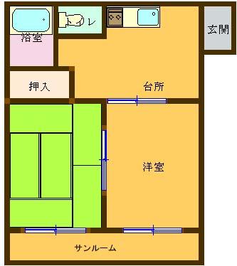 シャンポール川崎 間取り