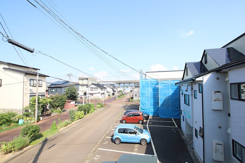ひかりハイツR棟 眺望