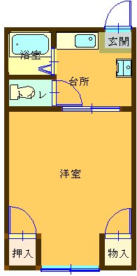 ファミール澤田　Ａ棟 間取り