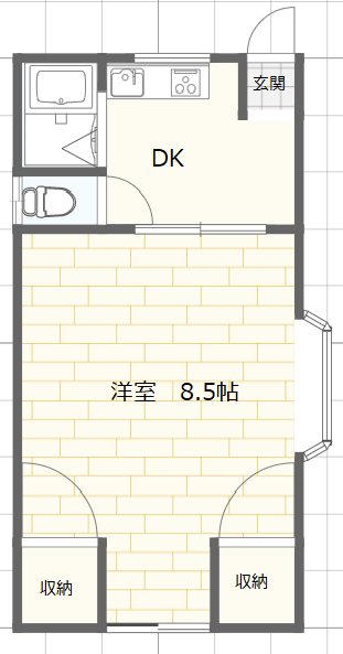 ファミール澤田　Ｂ棟 間取り