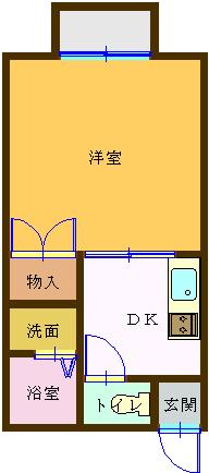 エクセレント川崎 間取り