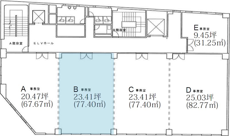 高野不動産駅前ビル 間取り