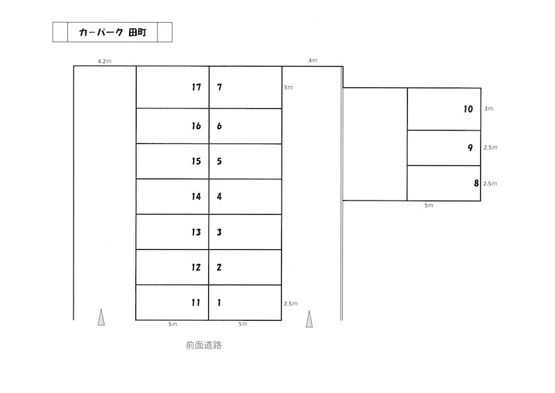 カーパーク田町 間取り