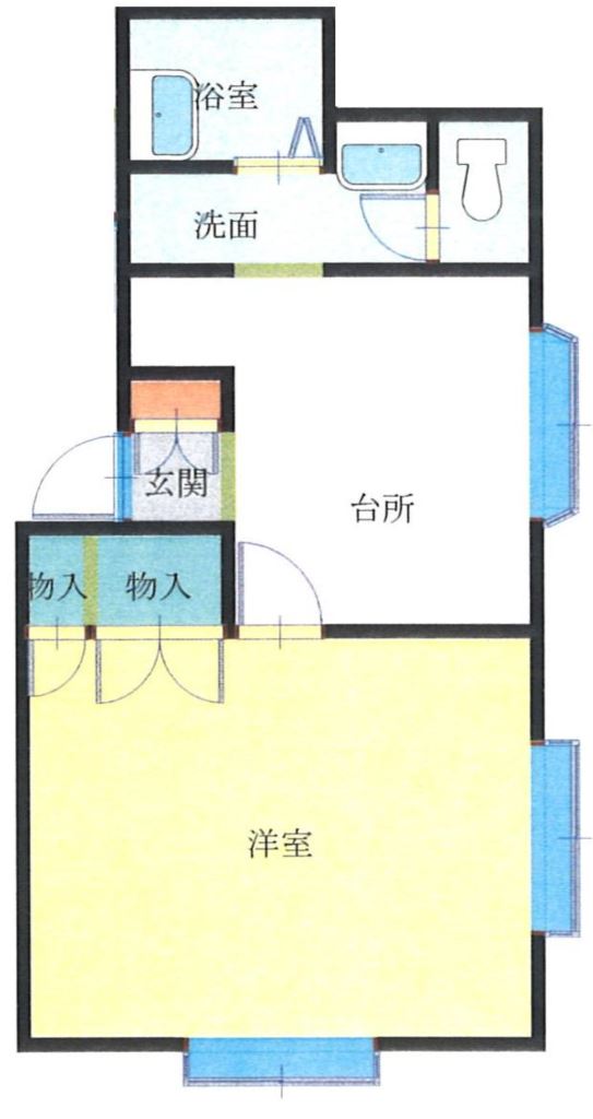パルコやまもとⅡ 間取り