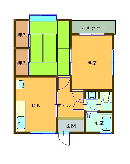リッツ巻島 間取り
