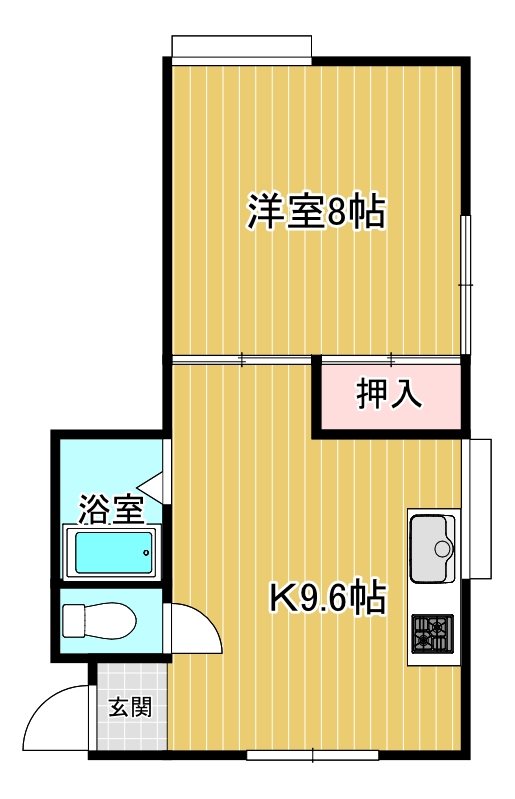 コーポ豊Ｃ 間取り