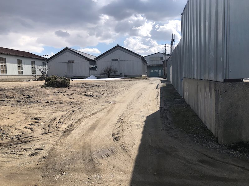 新潟市江南区砂山2丁目　貸土地 外観