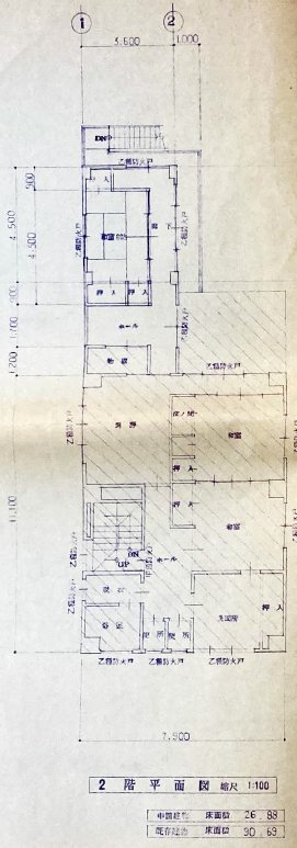 長岡市神田町3丁目　長根ビル　2階 間取り