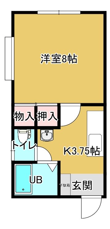 南風弐番館 間取り