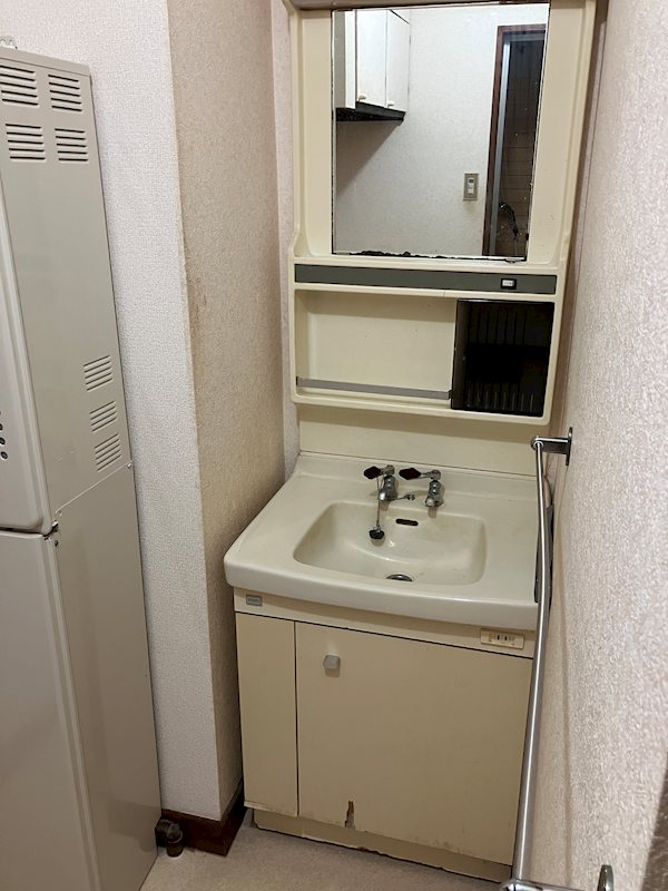 開公マンション 洗面所