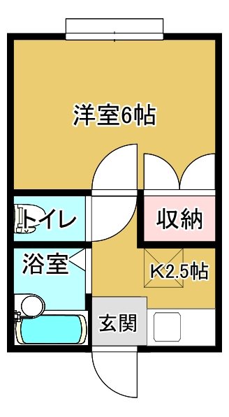 パレスウエスト 間取り