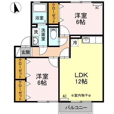 ウイズユーA/B  間取り