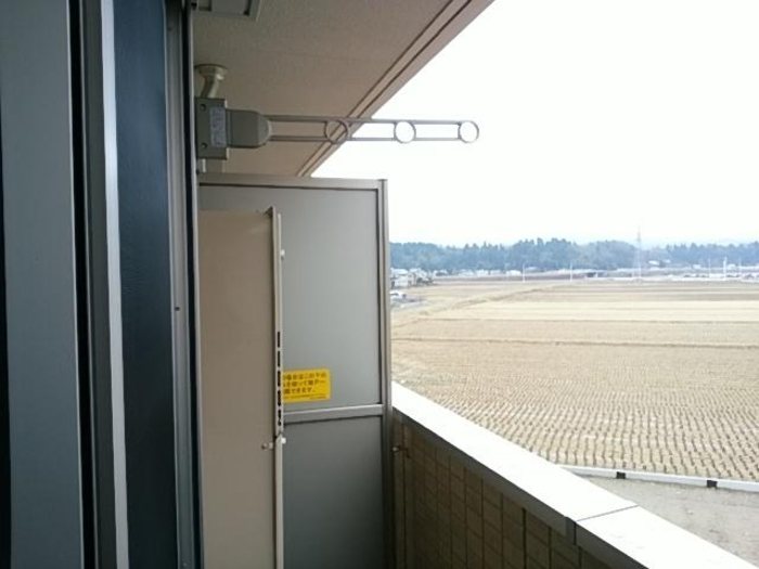 クロスone旭岡 ベランダ