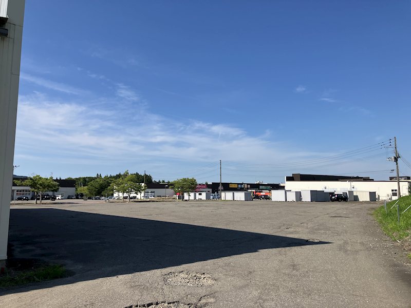 長岡市青葉台1丁目貸土地 外観