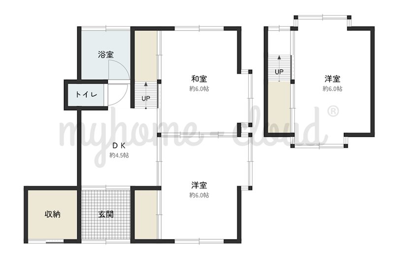 第11大加和荘 間取り