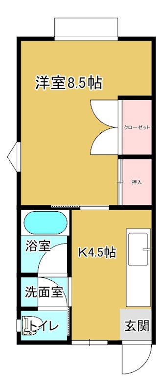 ステーツ今井Ⅱ 間取り
