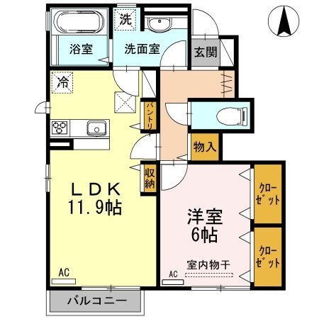 グランジュテⅡ 間取り