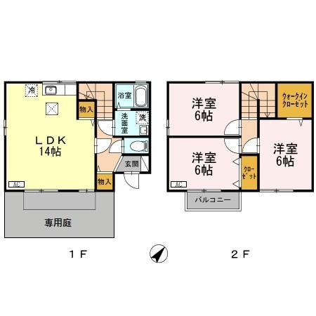 ソシア　B 間取り