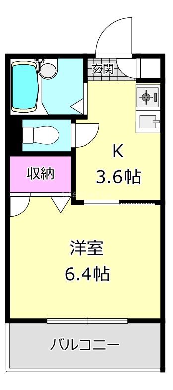 神奈川県横浜市港北区箕輪町２丁目 間取り