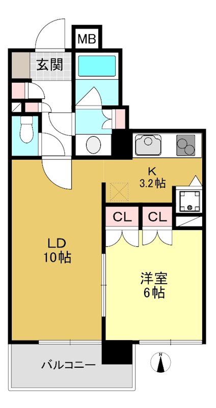 クラッサ元住吉 間取り