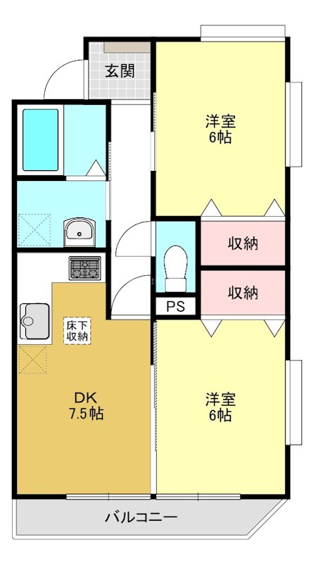 メゾン大倉山 間取り
