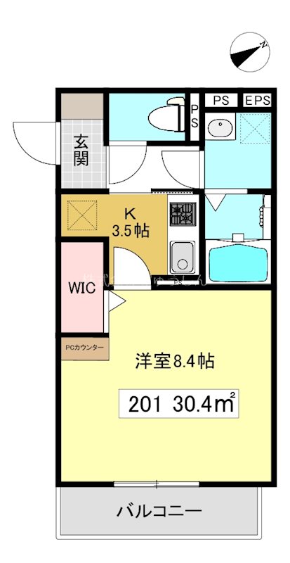 グローリア白楽 間取り