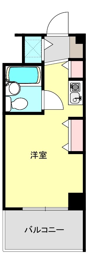 コスモハイム元住吉 間取り