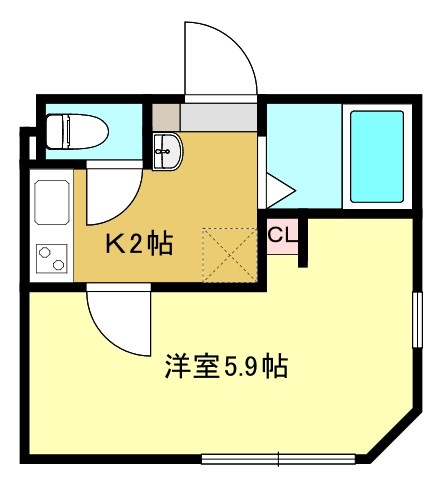グランクオールMUSAKO 間取り