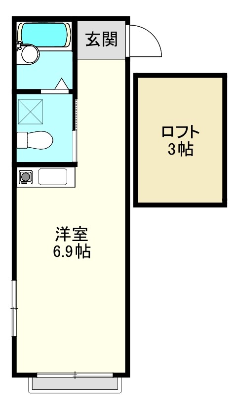 JAMY白楽 間取り