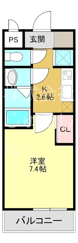 LOC'S　KIKUNA 間取り