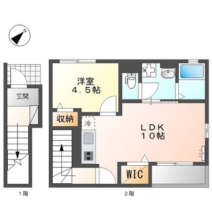Ivy Field Ⅰ 間取り