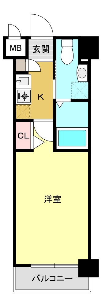 グリフィン新横浜・参番館 間取り