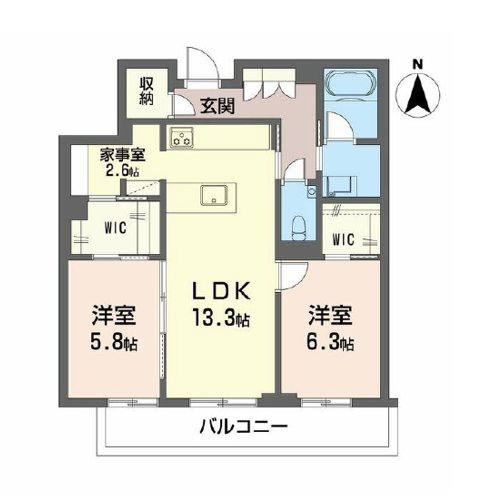 デア　グランツ 間取り