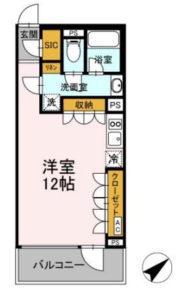 ライフパティオ菊名 間取り