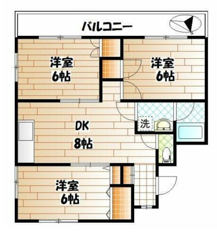 ガーデンハイム綱島 間取り