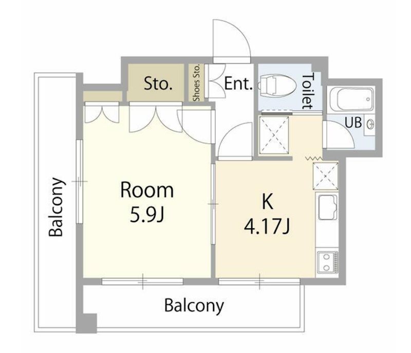 グリーンハイツ 間取り