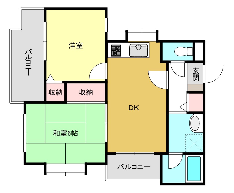 コラール大倉山 間取り