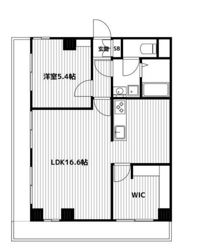 WOODBELLⅢ 間取り