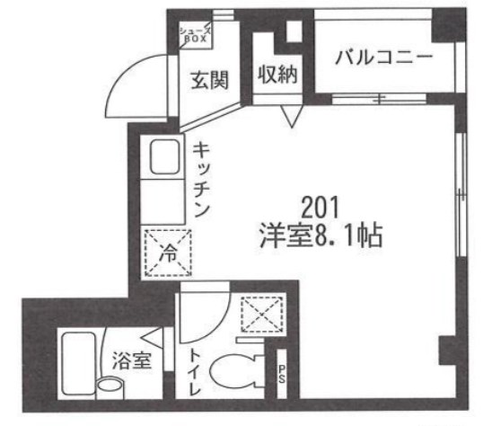 シャテロKS 間取り