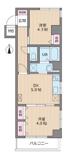 アルステージ元住吉 間取り