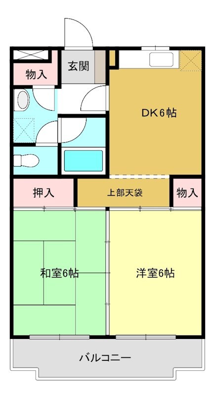 マンションホープ 間取り