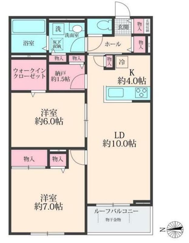 SOLANAⅡ 間取り