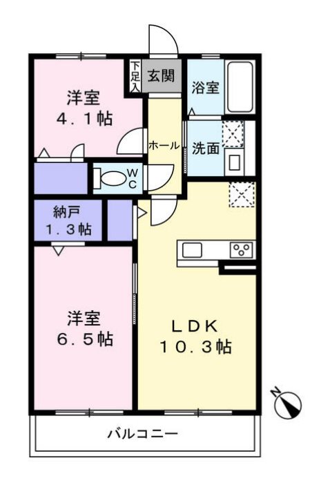 ラ・コリーナK 間取り