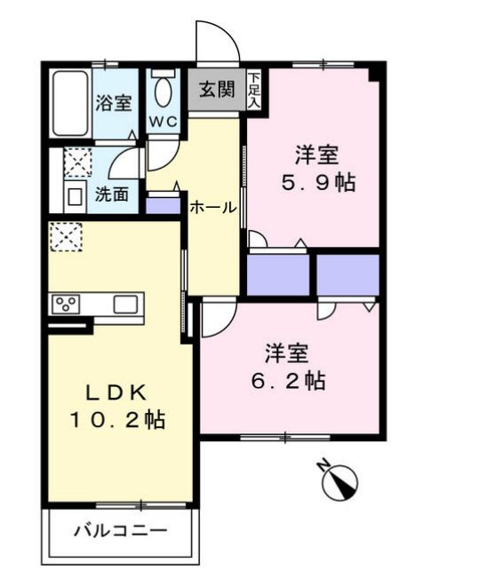 ラ・コリーナK 間取り