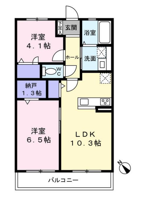 ラ・コリーナK 間取り