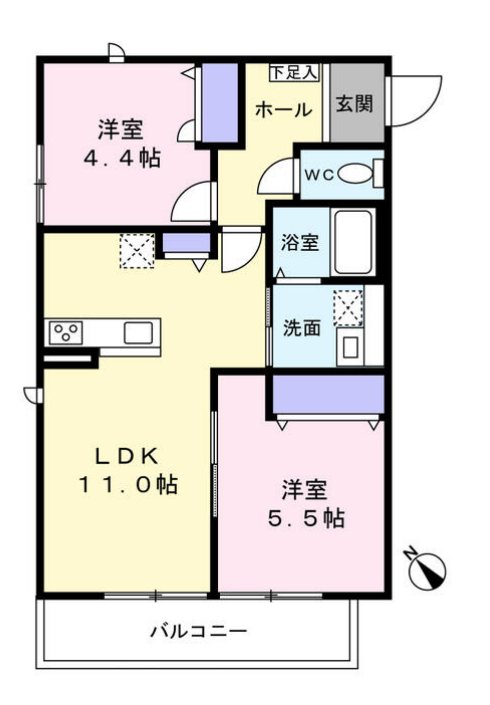 ラ・コリーナK 間取り